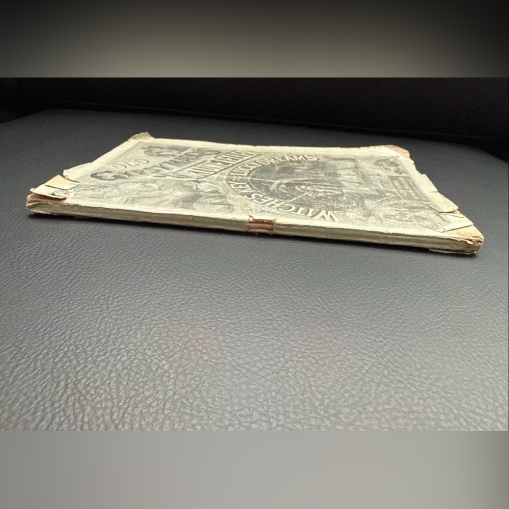Antique 1880 Old Gypsy Madge’s Fortune Teller & Witches Key Complete VERY RARE - Picture 10 of 10